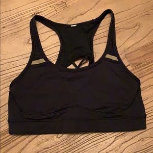Lululemon black sports bra